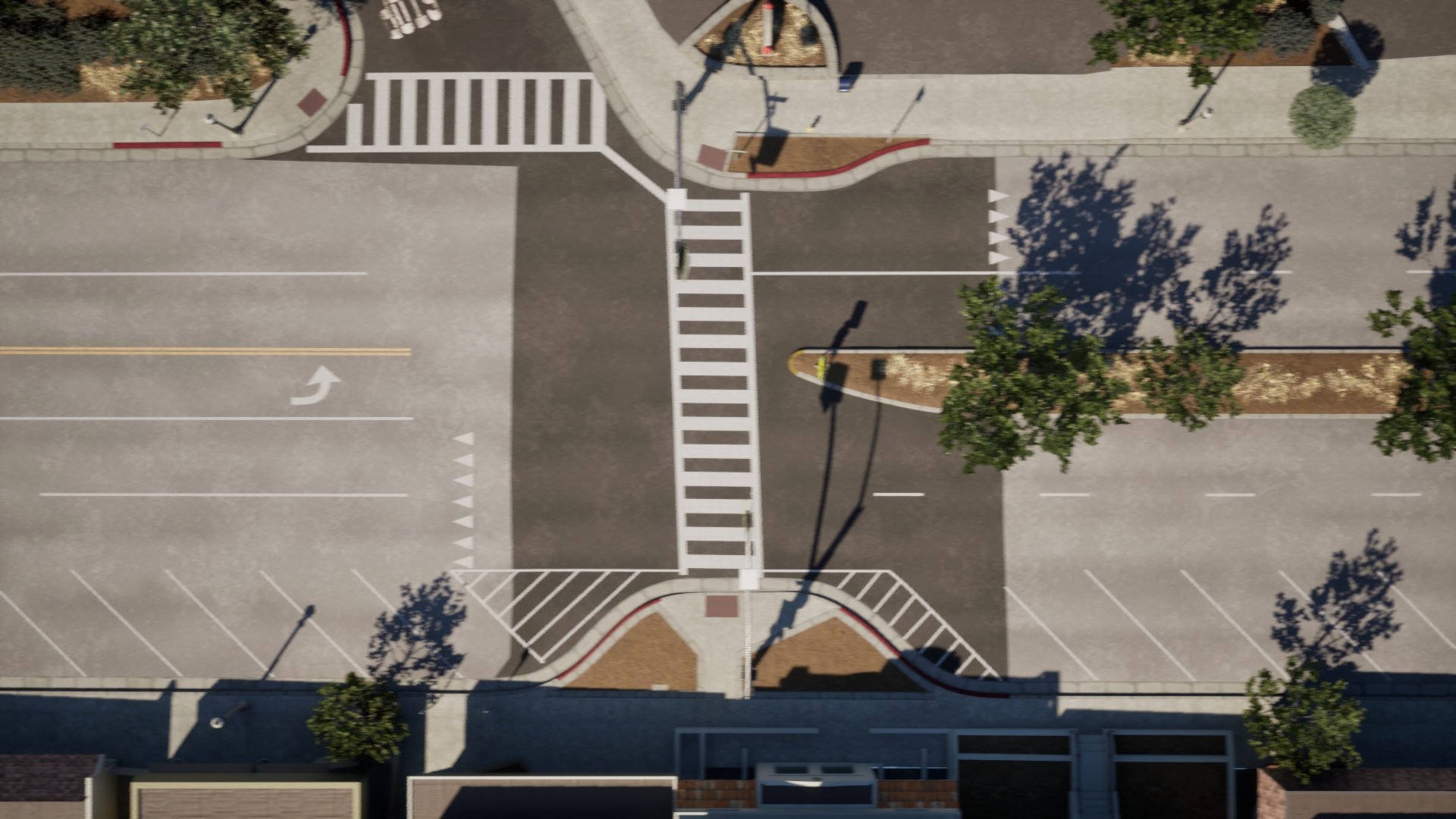 Orthographic UE Scene